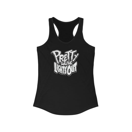 Pretty With The Lights Out (B&W) Tank